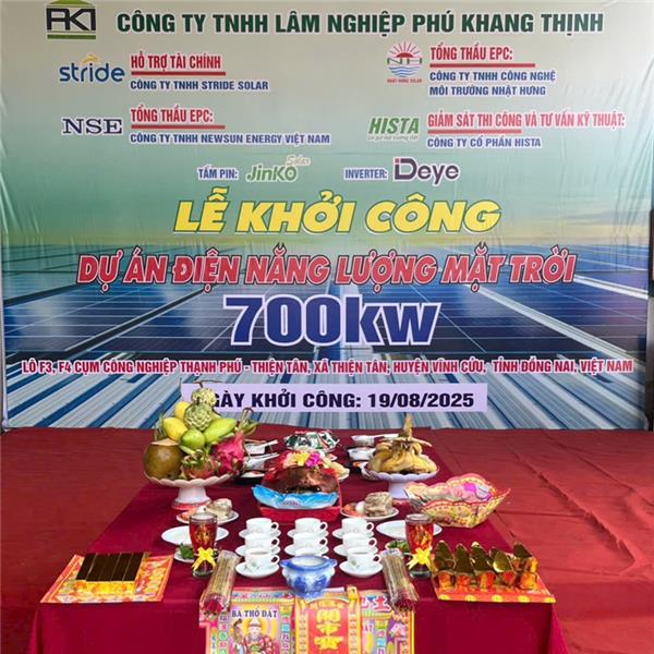 DỰ ÁN ĐIỆN MẶT TRỜI