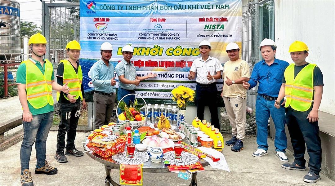 DỰ ÁN ĐIỆN MẶT TRỜI HỆ BÁM TẢI 300.15Kwp + LƯU TRỮ 57.36Kw